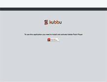 Tablet Screenshot of kubbu.com